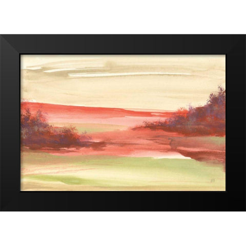 Red Rock IV Black Modern Wood Framed Art Print by Paschke, Chris