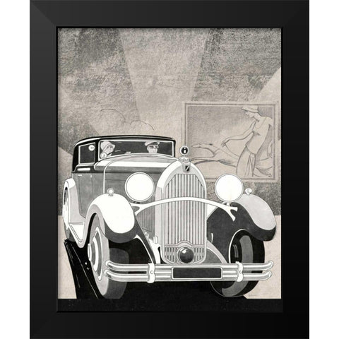 Road Tour I No Words Black Modern Wood Framed Art Print by Schlabach, Sue