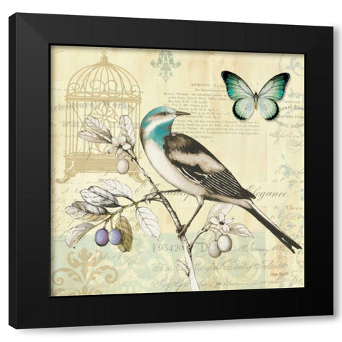 Freedom II Black Modern Wood Framed Art Print by Audit, Lisa