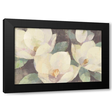 Sign of Spring v2 Black Modern Wood Framed Art Print by Hristova, Albena