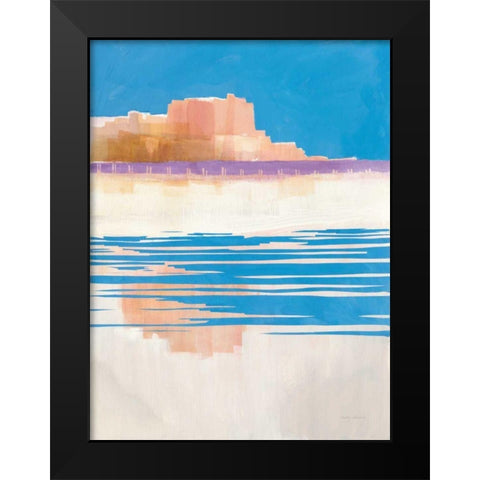 Mirage Black Modern Wood Framed Art Print by Tillmon, Avery