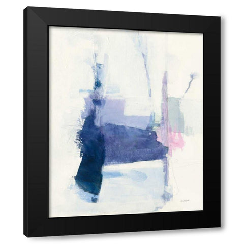 Interlude Black Modern Wood Framed Art Print by Schick, Mike