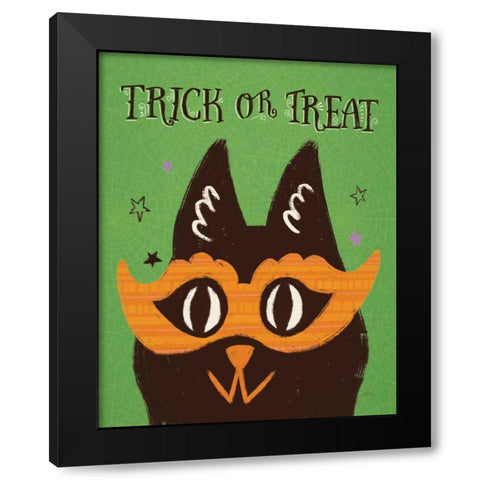 Spooktacular XII Black Modern Wood Framed Art Print with Double Matting by Penner, Janelle