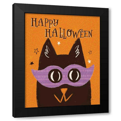 Spooktacular XIII Black Modern Wood Framed Art Print with Double Matting by Penner, Janelle