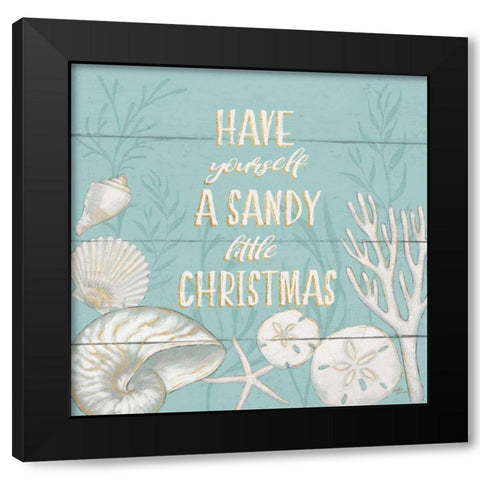 Tranquil Morning III Christmas Black Modern Wood Framed Art Print with Double Matting by Penner, Janelle
