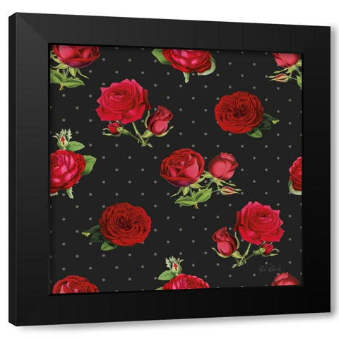 Rouge Paris Step 08 Black Modern Wood Framed Art Print with Double Matting by Pertiet, Katie