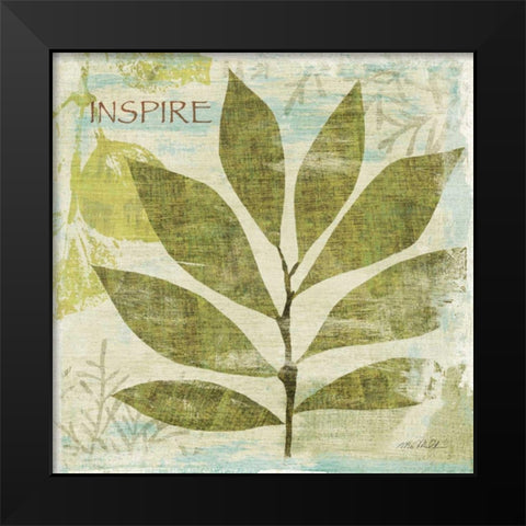 Woodland Thoughts II Black Modern Wood Framed Art Print by Mullan, Michael
