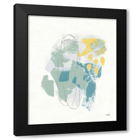 Hopeful II Black Modern Wood Framed Art Print with Double Matting by Hershey, Moira