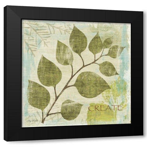 Woodland Thoughts III Black Modern Wood Framed Art Print with Double Matting by Mullan, Michael