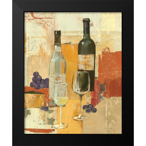 Contemporary Wine Tasting II Black Modern Wood Framed Art Print by Tillmon, Avery