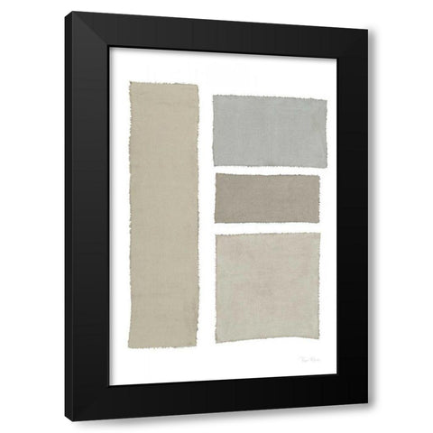 Painted Weaving III on White v2 Black Modern Wood Framed Art Print with Double Matting by Rhue, Piper