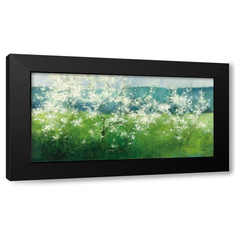 Mountain Spring Black Modern Wood Framed Art Print by Purinton, Julia