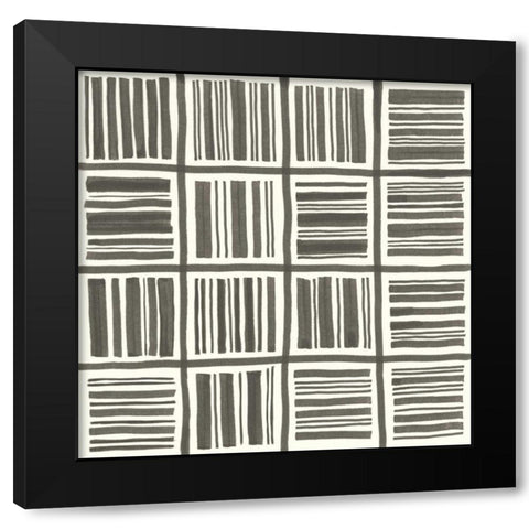 Graphics I Black Modern Wood Framed Art Print with Double Matting by Paschke, Chris
