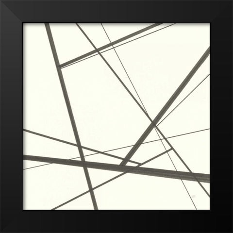 Graphics III Black Modern Wood Framed Art Print by Paschke, Chris