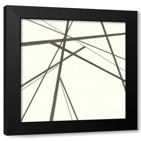 Graphics IV Black Modern Wood Framed Art Print by Paschke, Chris