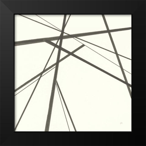 Graphics IV Black Modern Wood Framed Art Print by Paschke, Chris
