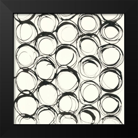 Graphics IX Black Modern Wood Framed Art Print by Paschke, Chris