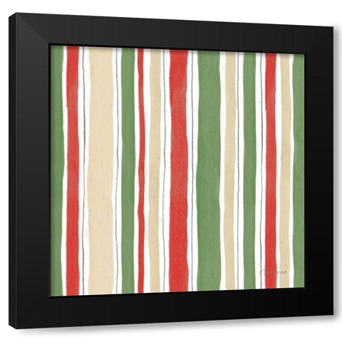 Farmhouse Holidays Step 06 Black Modern Wood Framed Art Print with Double Matting by Grove, Beth