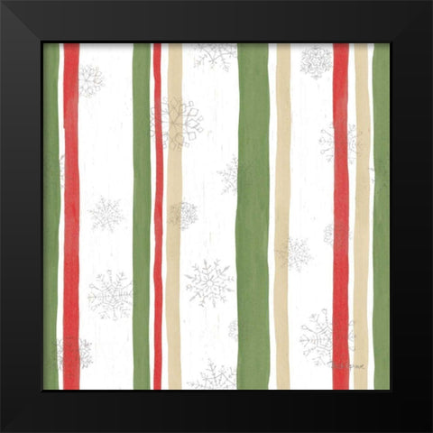 Farmhouse Holidays Step 07 Black Modern Wood Framed Art Print by Grove, Beth
