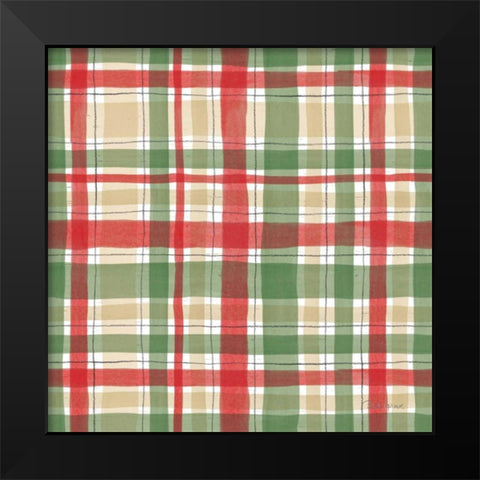 Farmhouse Holidays Step 08 Black Modern Wood Framed Art Print by Grove, Beth
