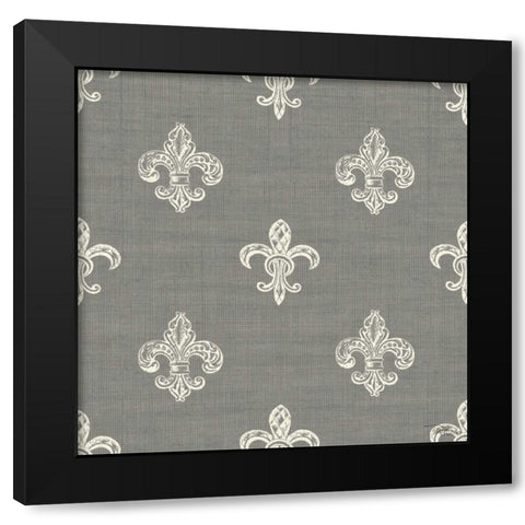 French Farmhouse Step 03E Black Modern Wood Framed Art Print by Pela Studio