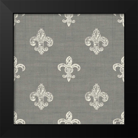 French Farmhouse Step 03E Black Modern Wood Framed Art Print by Pela Studio