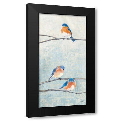 Hanging Out II Black Modern Wood Framed Art Print by Purinton, Julia