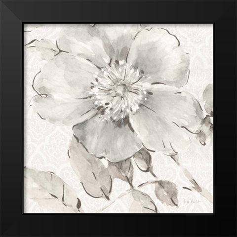 Indigold V Gray Black Modern Wood Framed Art Print by Audit, Lisa