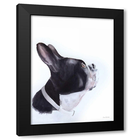 Breakfast Time Black Modern Wood Framed Art Print by Valle, Aimee Del