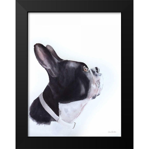 Breakfast Time Black Modern Wood Framed Art Print by Valle, Aimee Del