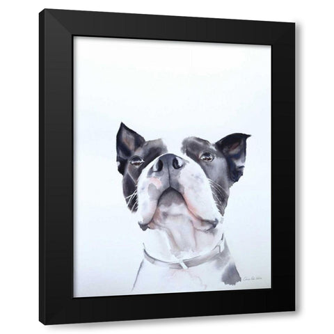 Bird Watching Black Modern Wood Framed Art Print by Valle, Aimee Del