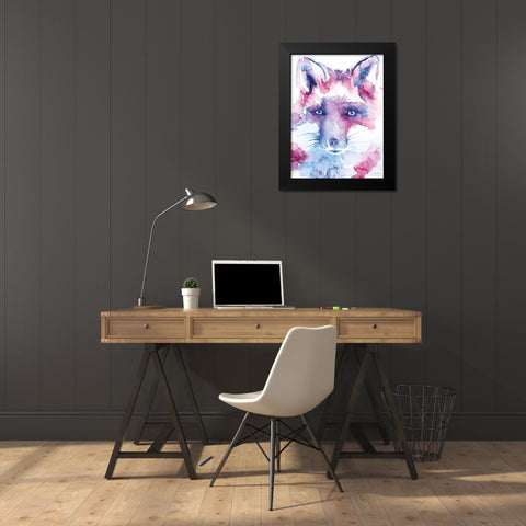Sweet and Sour Black Modern Wood Framed Art Print by Valle, Aimee Del