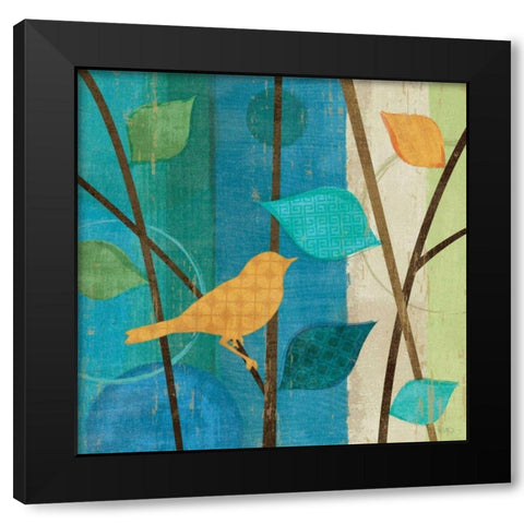Magical Forest I Black Modern Wood Framed Art Print with Double Matting by Charron, Veronique