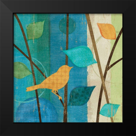 Magical Forest I Black Modern Wood Framed Art Print by Charron, Veronique