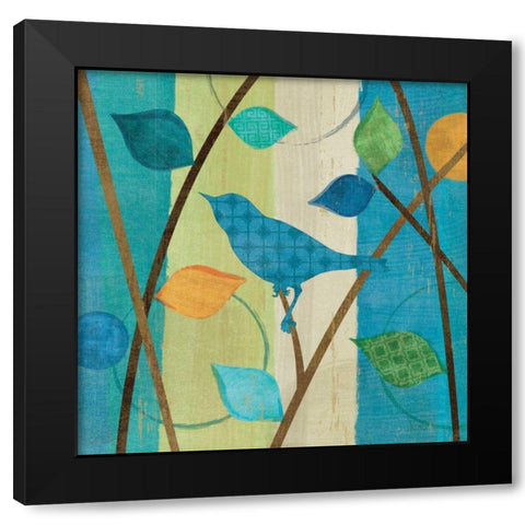 Magical Forest IV Black Modern Wood Framed Art Print by Charron, Veronique