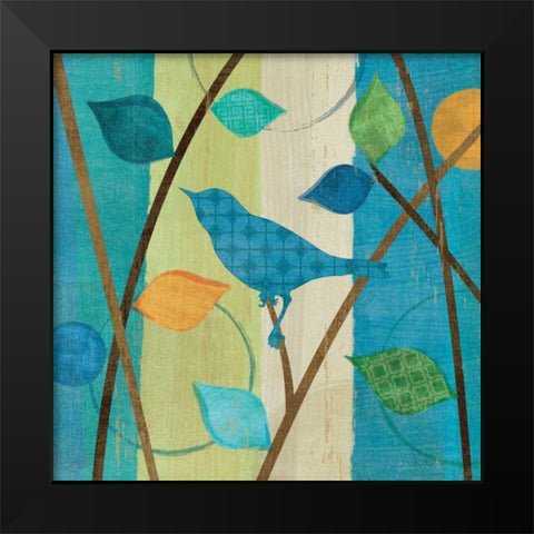 Magical Forest IV Black Modern Wood Framed Art Print by Charron, Veronique
