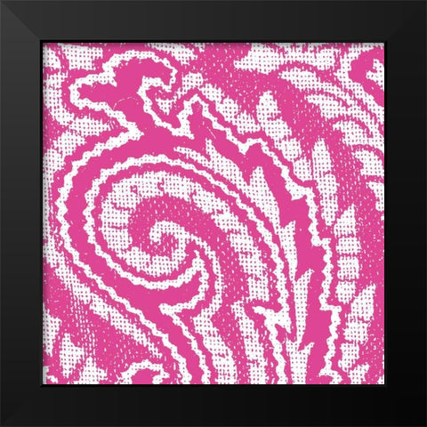 Boho Bright VI Black Modern Wood Framed Art Print by Wild Apple Portfolio