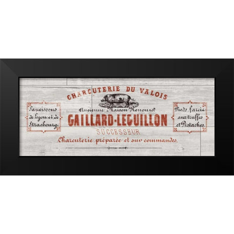 Animal Bill of Sales I Gray Wood Black Modern Wood Framed Art Print by Wild Apple Portfolio