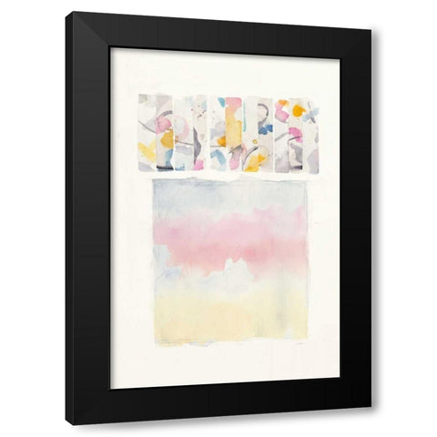 Day Dream Watercolor v2 Black Modern Wood Framed Art Print by Schick, Mike