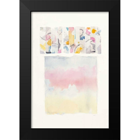 Day Dream Watercolor v2 Black Modern Wood Framed Art Print by Schick, Mike