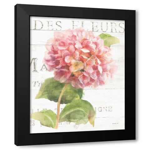 Maison des Fleurs VII Black Modern Wood Framed Art Print with Double Matting by Nai, Danhui