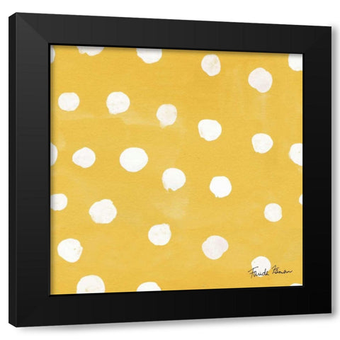 Mellow Yellow Step 06A Black Modern Wood Framed Art Print by Zaman, Farida