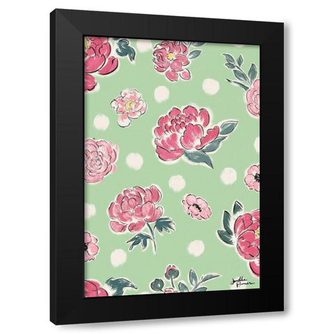 Live in Bloom Step 02B Black Modern Wood Framed Art Print by Penner, Janelle