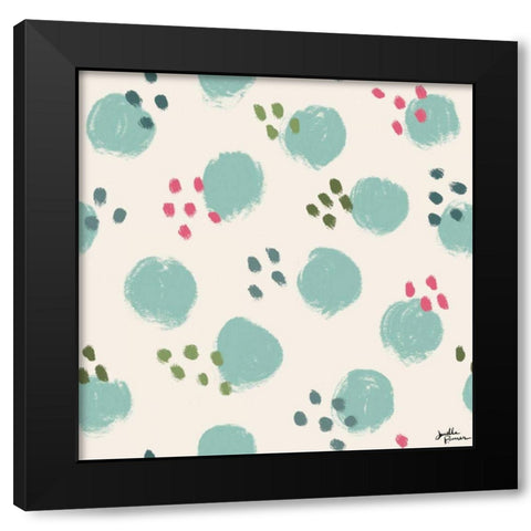 Live in Bloom Step 03A Black Modern Wood Framed Art Print with Double Matting by Penner, Janelle