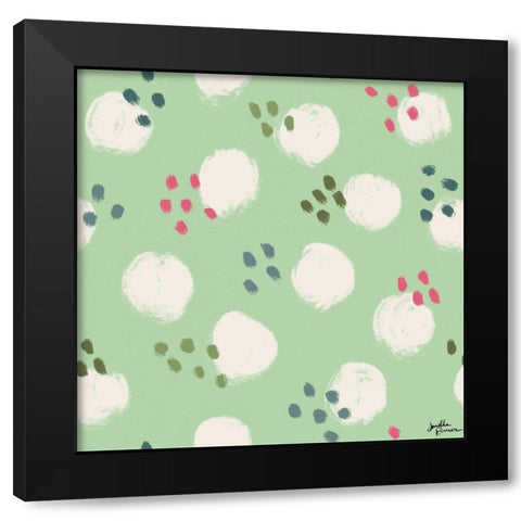 Live in Bloom Step 03C Black Modern Wood Framed Art Print with Double Matting by Penner, Janelle