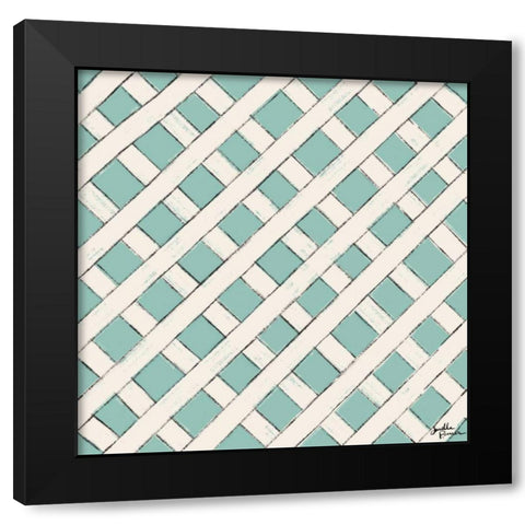 Live in Bloom Step 07D Black Modern Wood Framed Art Print with Double Matting by Penner, Janelle
