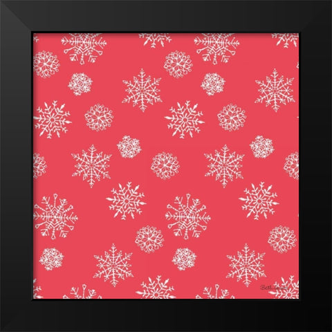 Holiday Paws Step 04C Black Modern Wood Framed Art Print by Grove, Beth