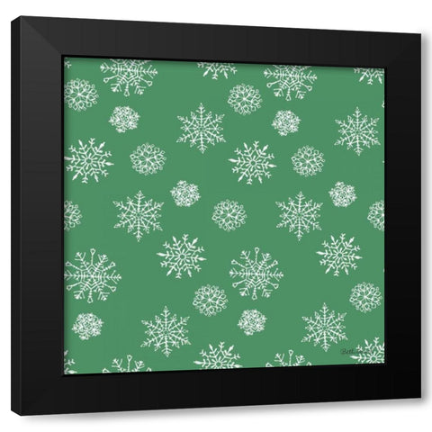 Holiday Paws Step 04D Black Modern Wood Framed Art Print by Grove, Beth