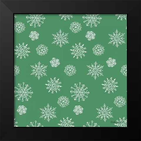 Holiday Paws Step 04D Black Modern Wood Framed Art Print by Grove, Beth