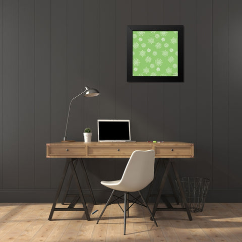 Holiday Paws Step 04E Black Modern Wood Framed Art Print by Grove, Beth